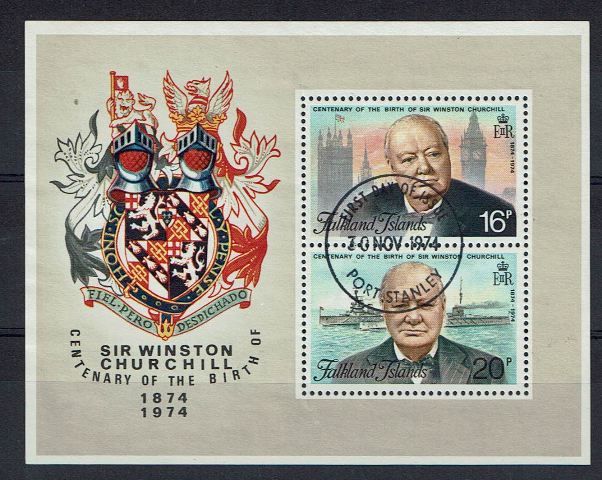 Image of Falkland Islands SG 306w FU British Commonwealth Stamp